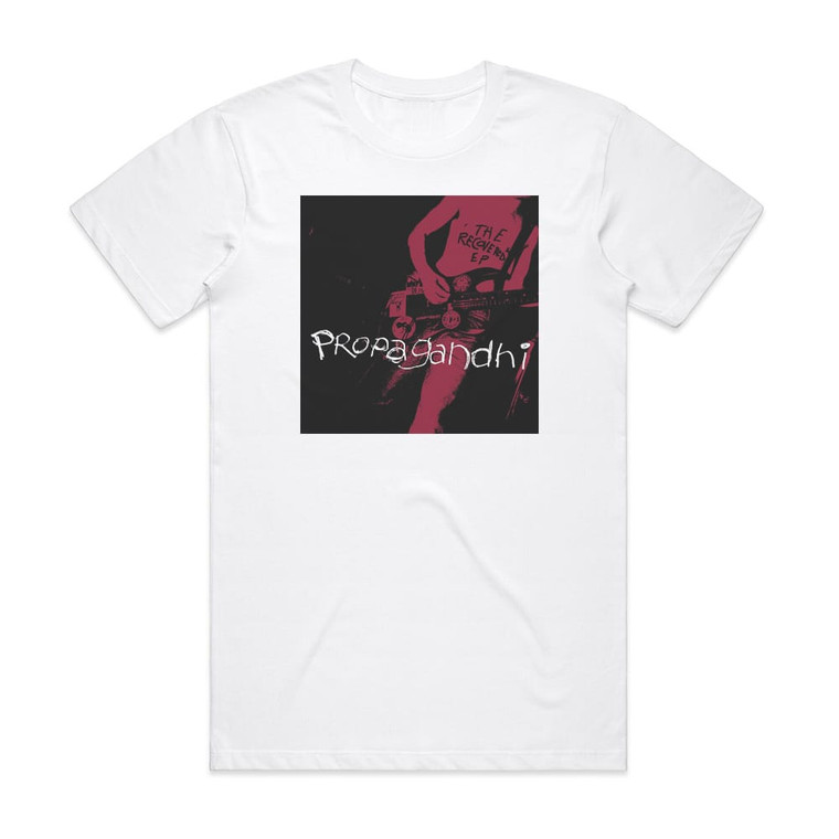 Propagandhi The Recovered Ep Album Cover T-Shirt White