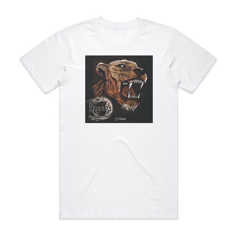 Purnama Lioness Album Cover T-Shirt White