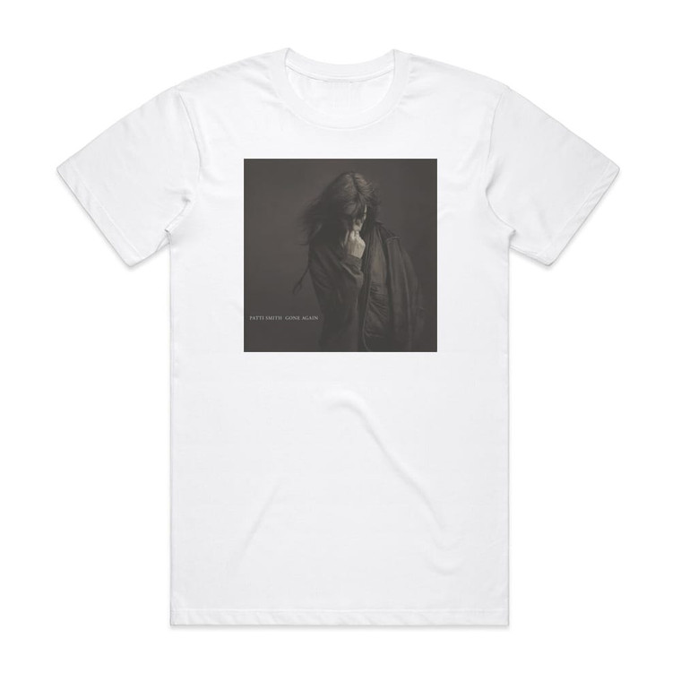 Patti Smith Gone Again Album Cover T-Shirt White