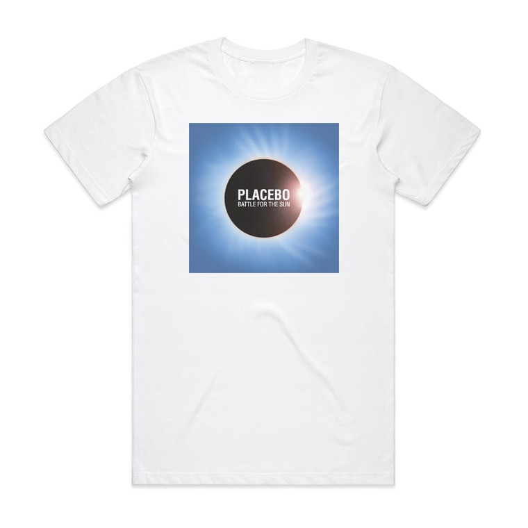 Placebo Battle For The Sun 1 Album Cover T-Shirt White