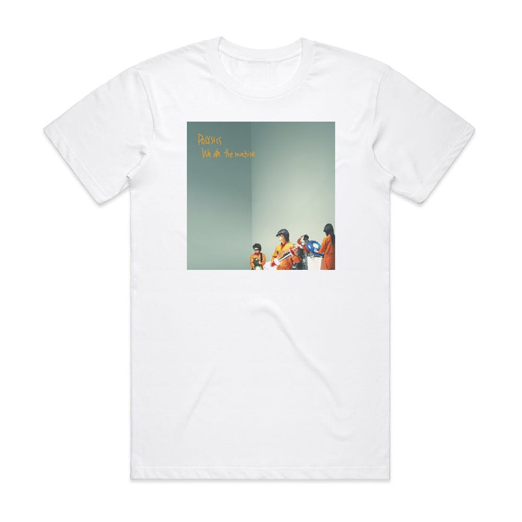 POLYSICS We Ate The Machine Album Cover T-Shirt White