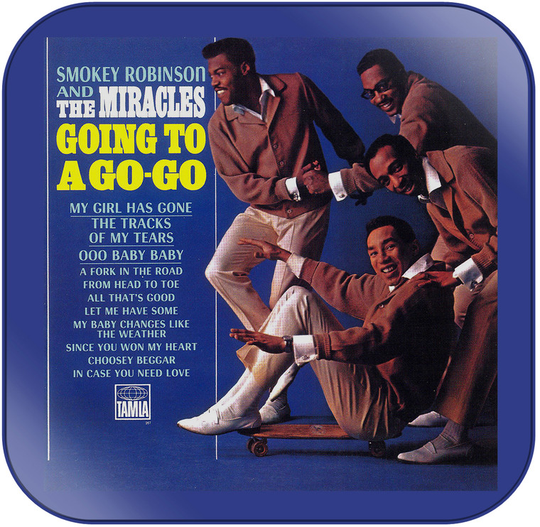 Smokey Robinson and the Miracles Going to a GoGo Album Cover Sticker
