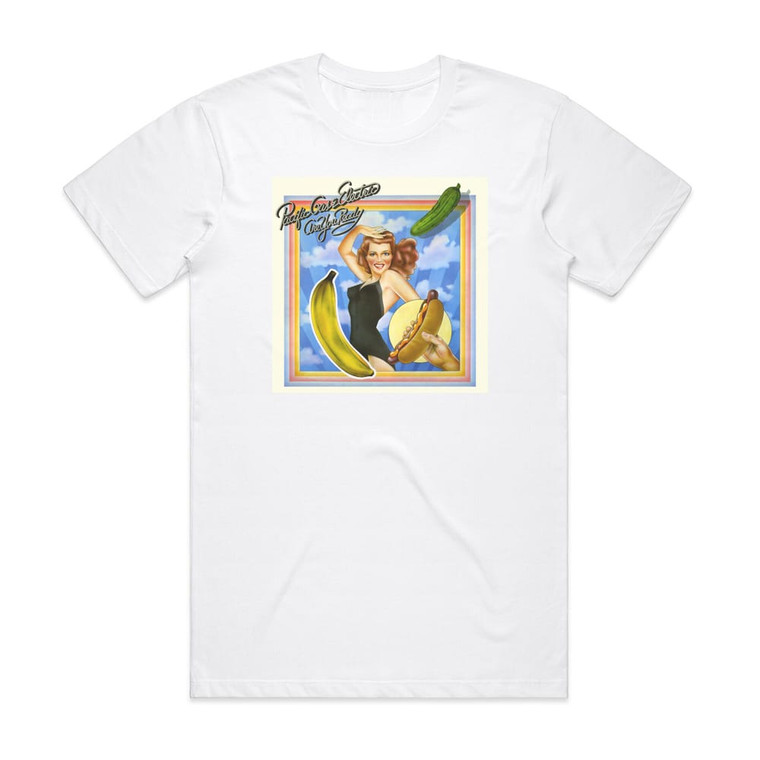 Pacific Gas and Electric Are You Ready Album Cover T-Shirt White