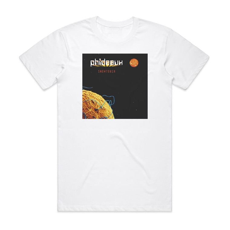 Phideaux Snowtorch Album Cover T-Shirt White