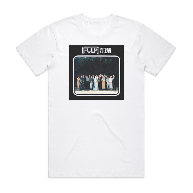 Pulp Different Class Album Cover T-Shirt White