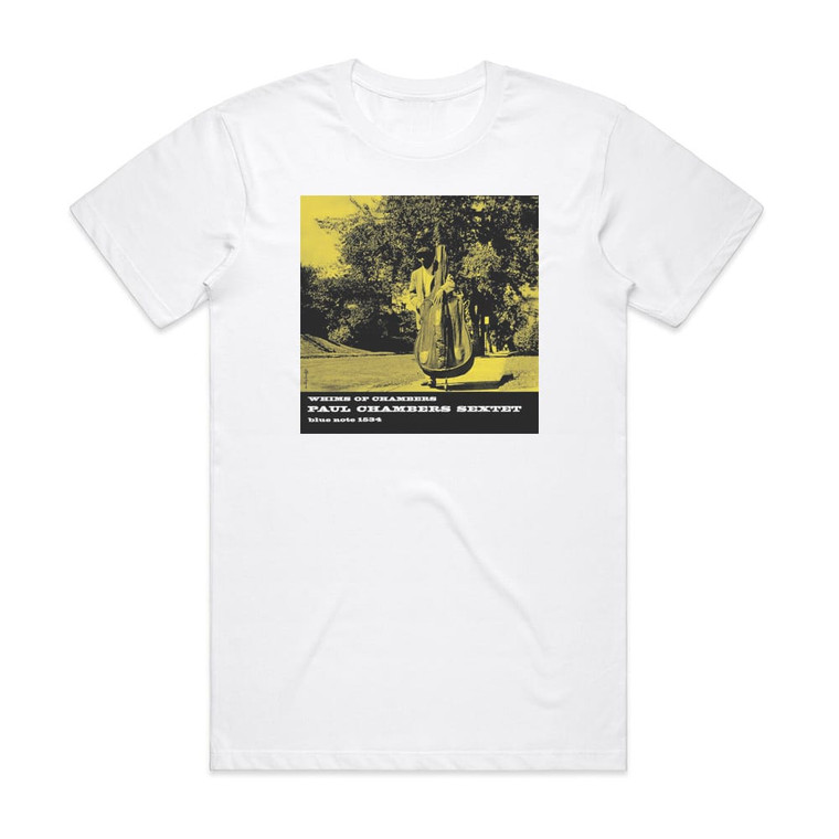 Paul Chambers Sextet Whims Of Chambers Album Cover T-Shirt White