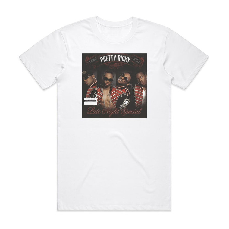Pretty Ricky Late Night Special Album Cover T-Shirt White