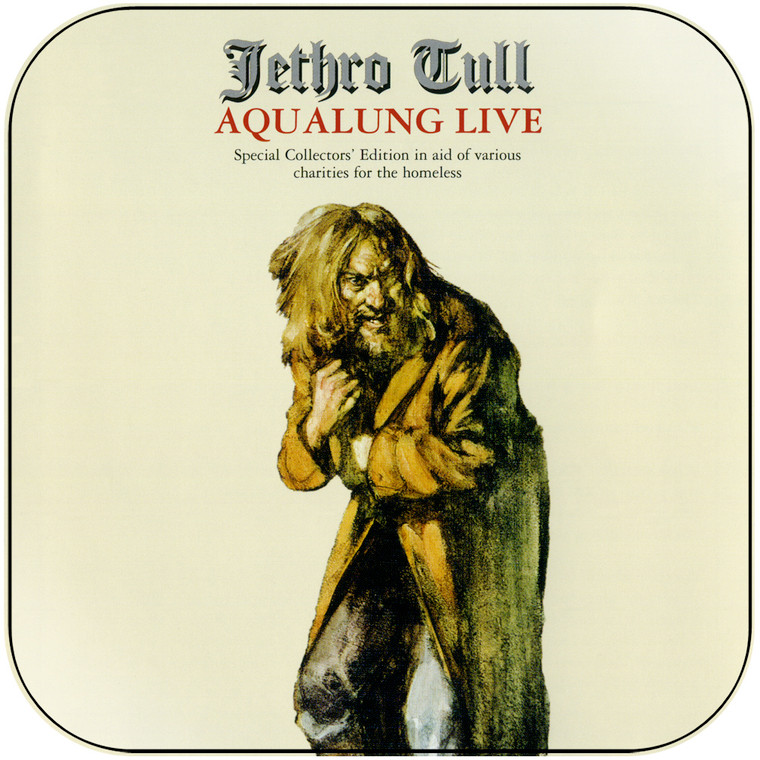 Jethro Tull Aqualung Live Album Cover Sticker