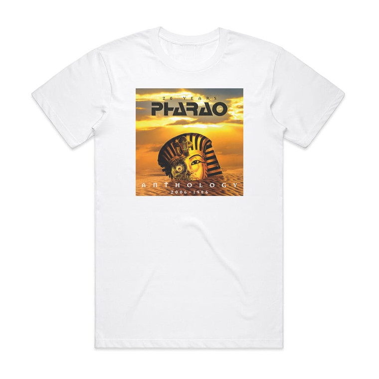 Pharao Anthology 2006 1986 Album Cover T-Shirt White