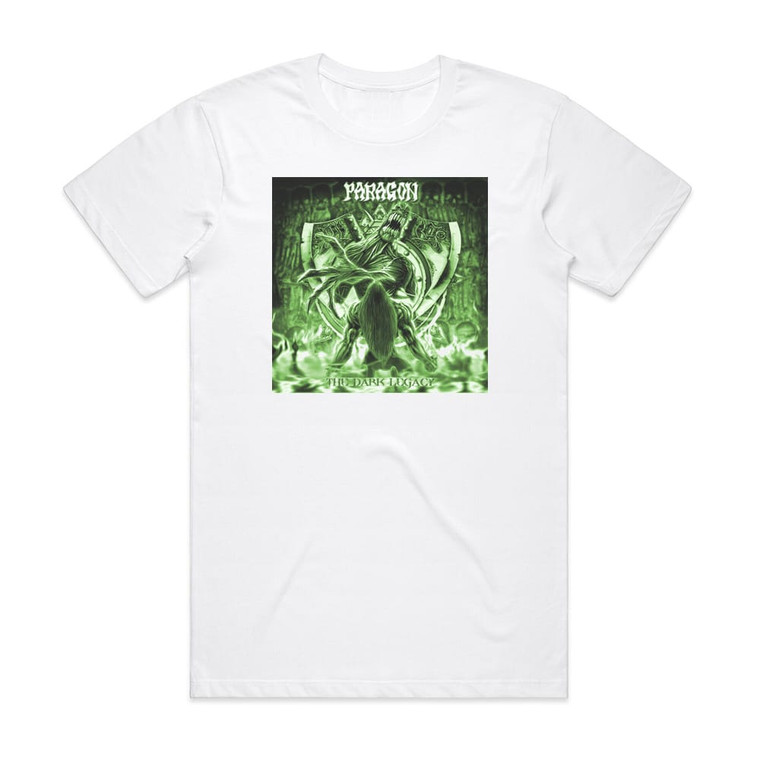 Paragon The Dark Legacy Album Cover T-Shirt White
