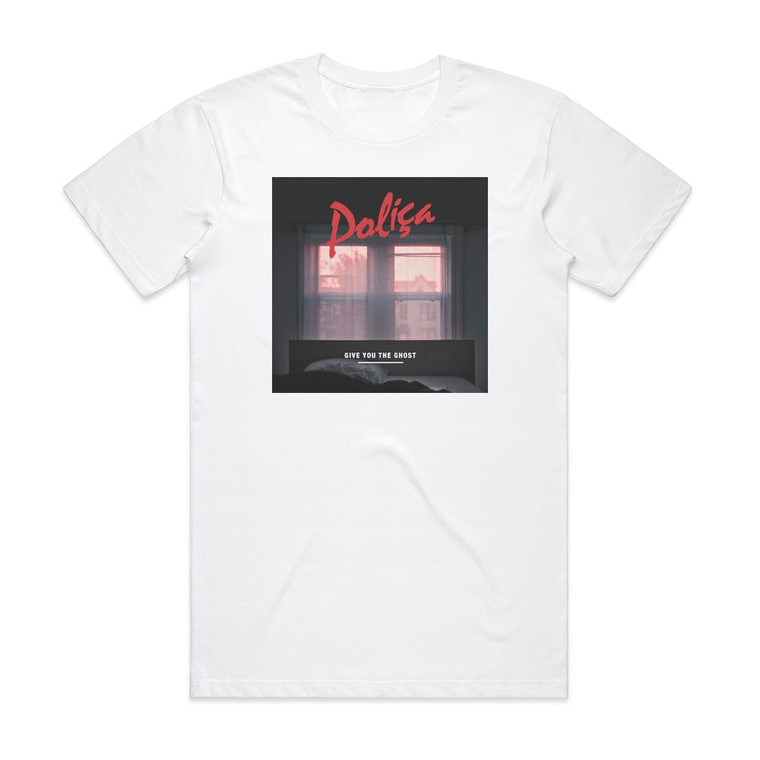 Polica Give You The Ghost Album Cover T-Shirt White