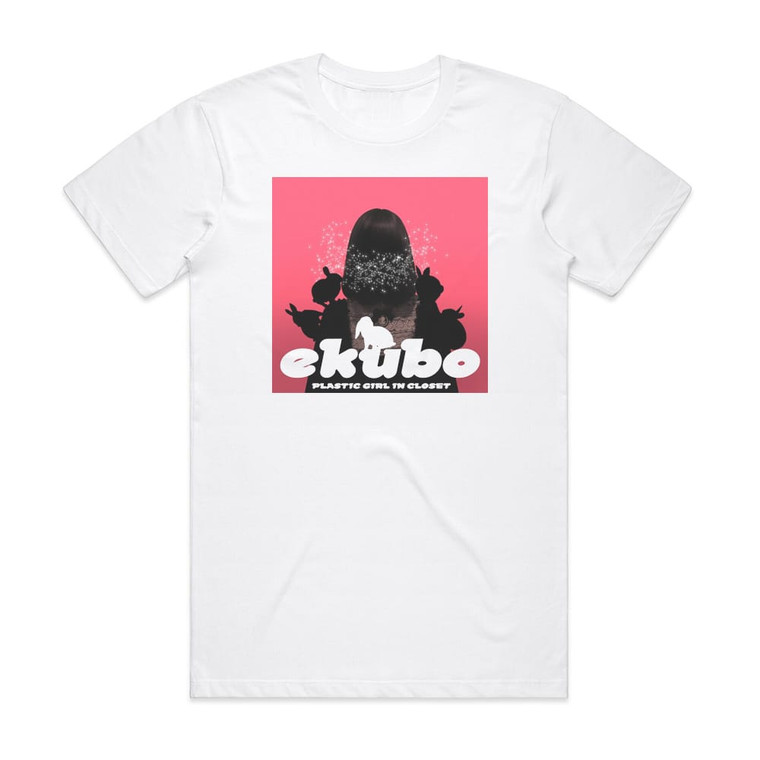 PLASTIC GIRL IN CLOSET Ekubo Album Cover T-Shirt White