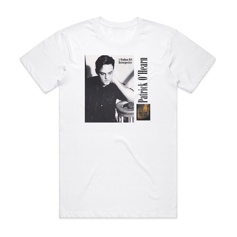 Patrick OHearn A Windham Hill Retrospective Album Cover T-Shirt White Patrick OHearn A Windham Hill Retrospective Album Cover T-Shirt White