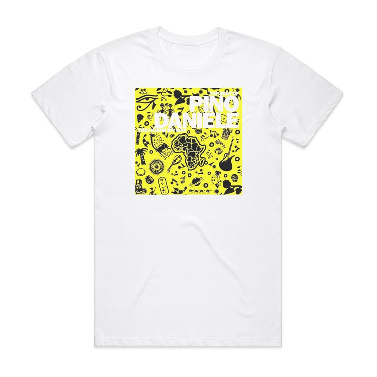 Pino Daniele Yes I Know My Way Album Cover T-Shirt White