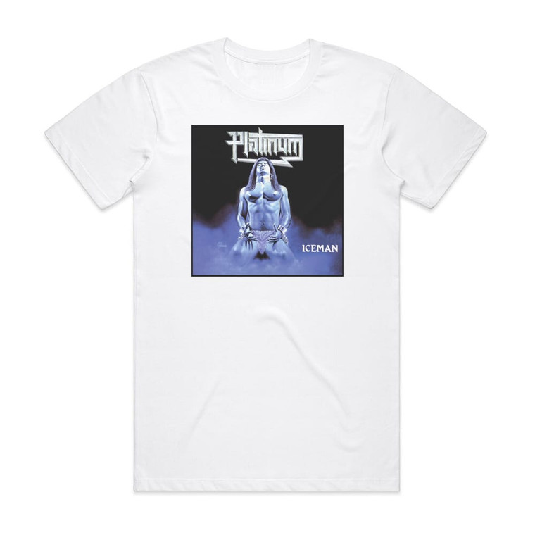 Platinum Iceman Album Cover T-Shirt White