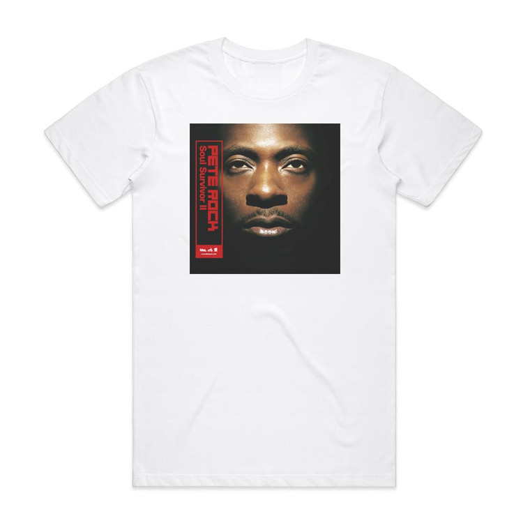 Pete Rock Soul Survivor Ii Album Cover T-Shirt White