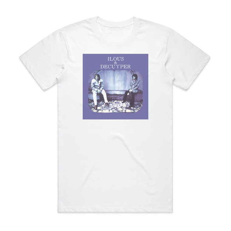 Patrice Decuyper Ilous Decuyper Album Cover T-Shirt White