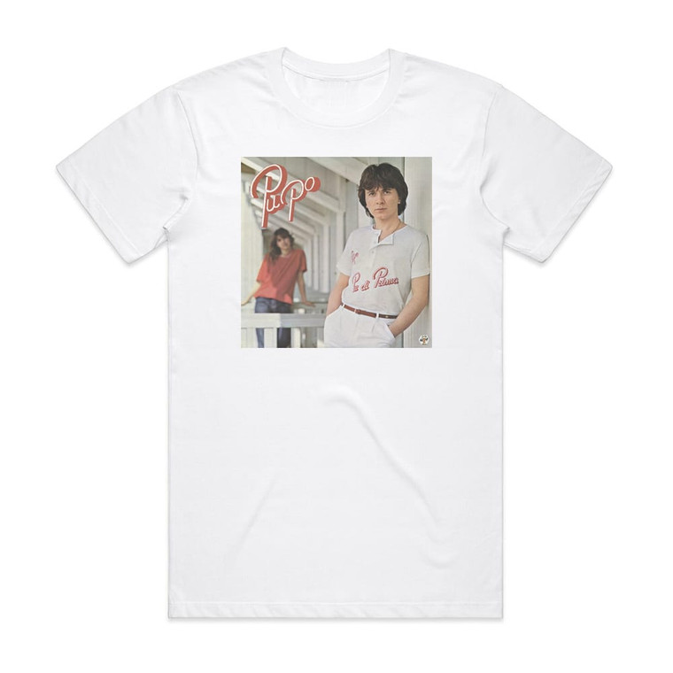 Pupo Pi Di Prima Album Cover T-Shirt White