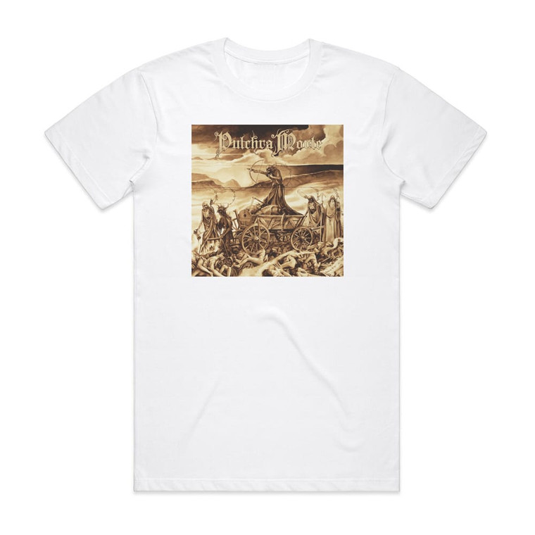 Pulchra Morte Divina Autem Et Aniles Album Cover T-Shirt White