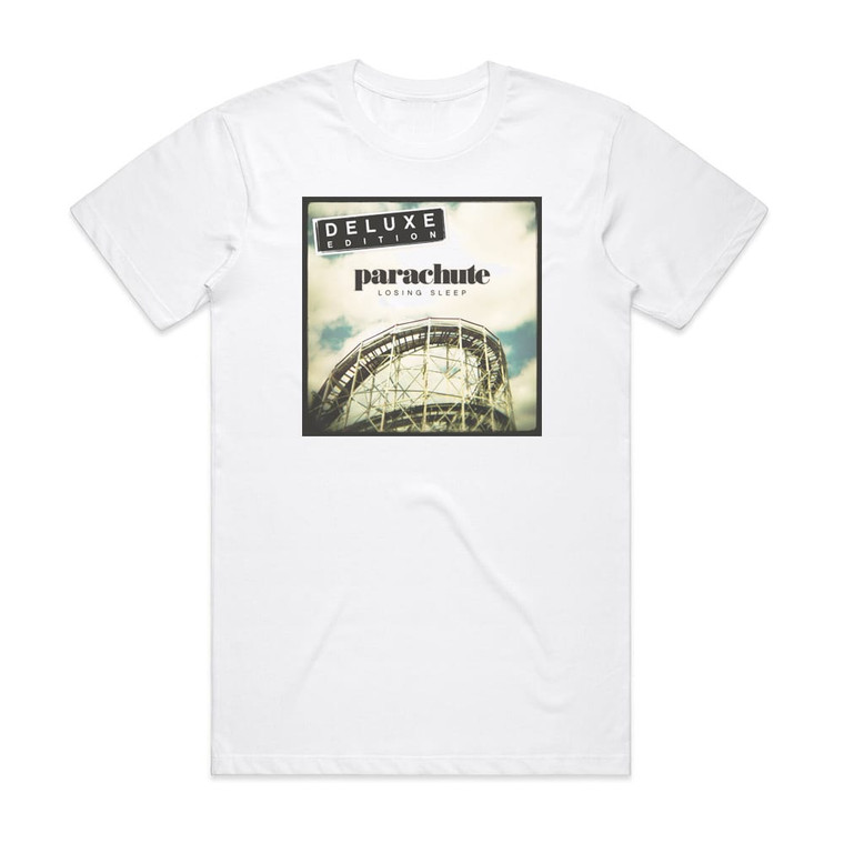Parachute Losing Sleep Album Cover T-Shirt White