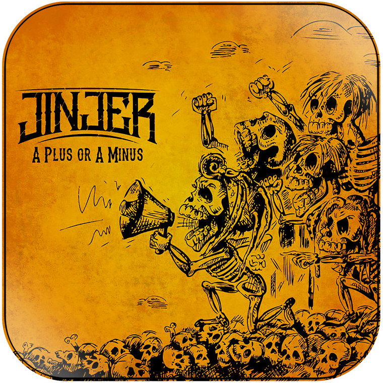 Jinjer A Plus Or A Minus Album Cover Sticker