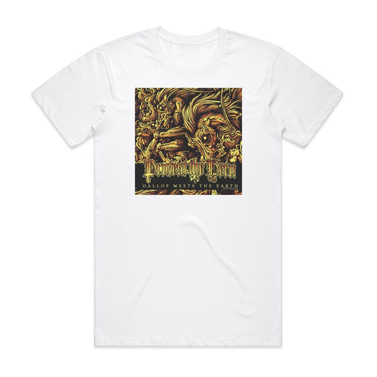 Protest the Hero Gallop Meets The Earth Album Cover T-Shirt White