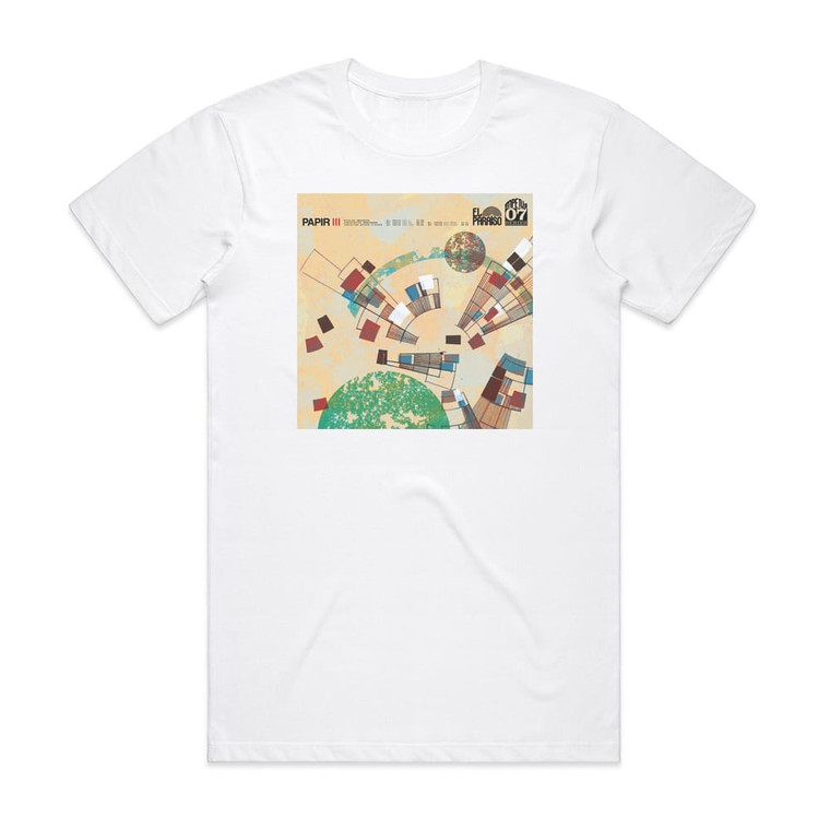 Papir Papir Iii Album Cover T-Shirt White