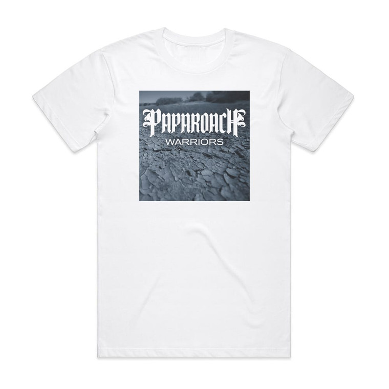 Papa Roach Warriors Album Cover T-Shirt White