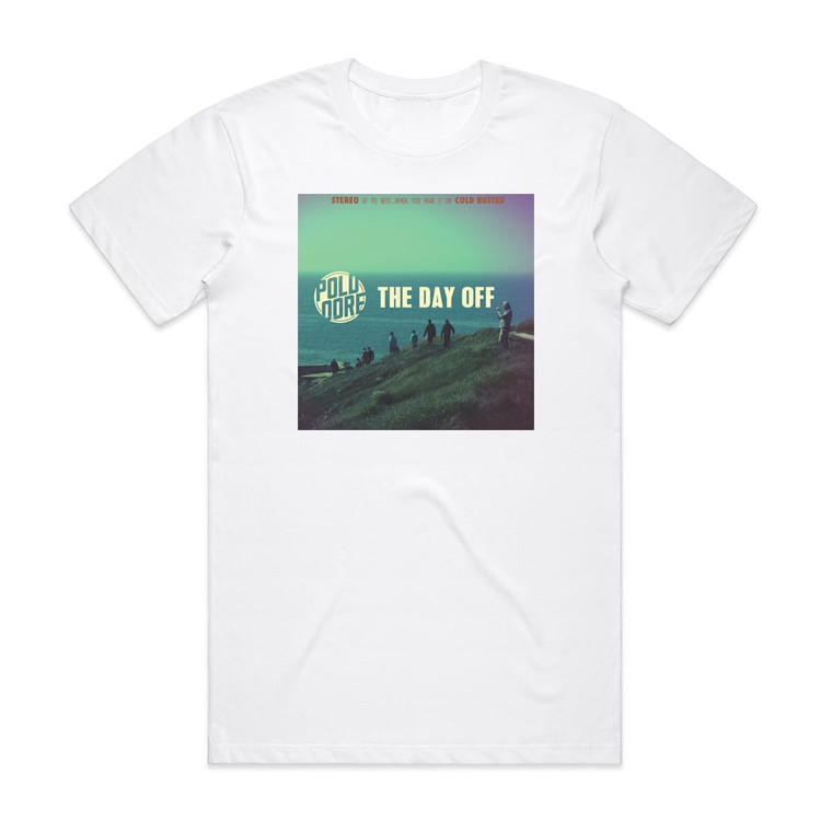 Poldoore The Day Off Album Cover T-Shirt White