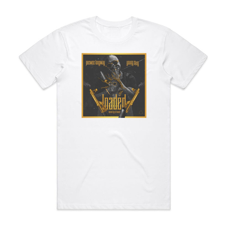 Peewee Longway Loaded Album Cover T-Shirt White