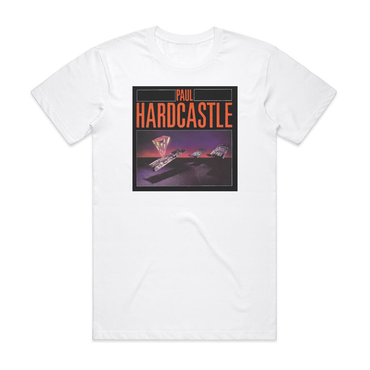 Paul Hardcastle Paul Hardcastle Album Cover T-Shirt White