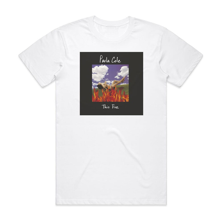 Paula Cole This Fire Album Cover T-Shirt White