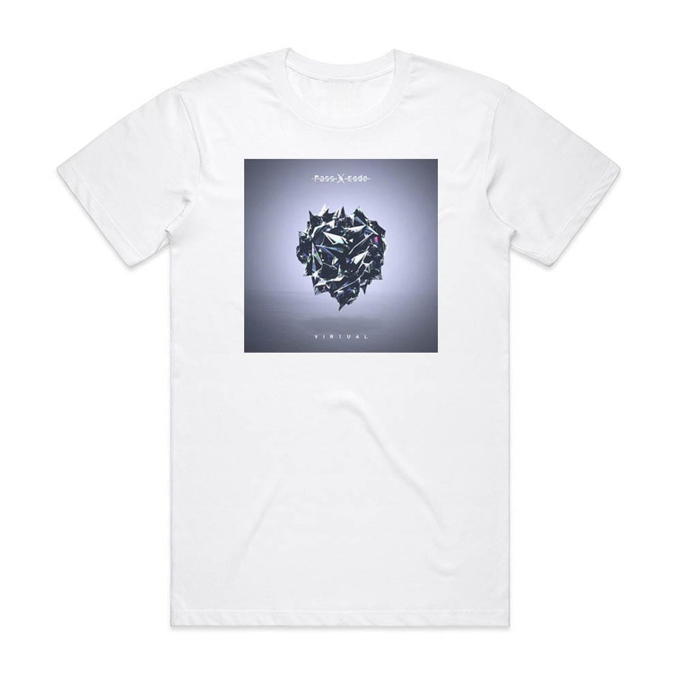 PassCode Virtual Album Cover T-Shirt White