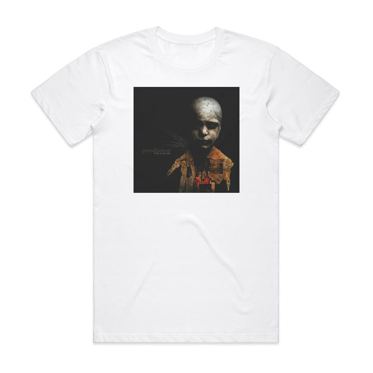 Paradise Lost The Enemy Album Cover T-Shirt White