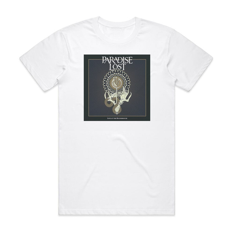 Paradise Lost Tragic Illusion Live At The Roundhouse London Album Cover T-Shirt White