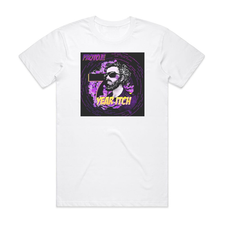 Protoje 7 Year Itch Album Cover T-Shirt White