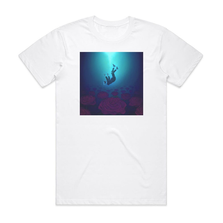 Point North Into The Dark Album Cover T-Shirt White