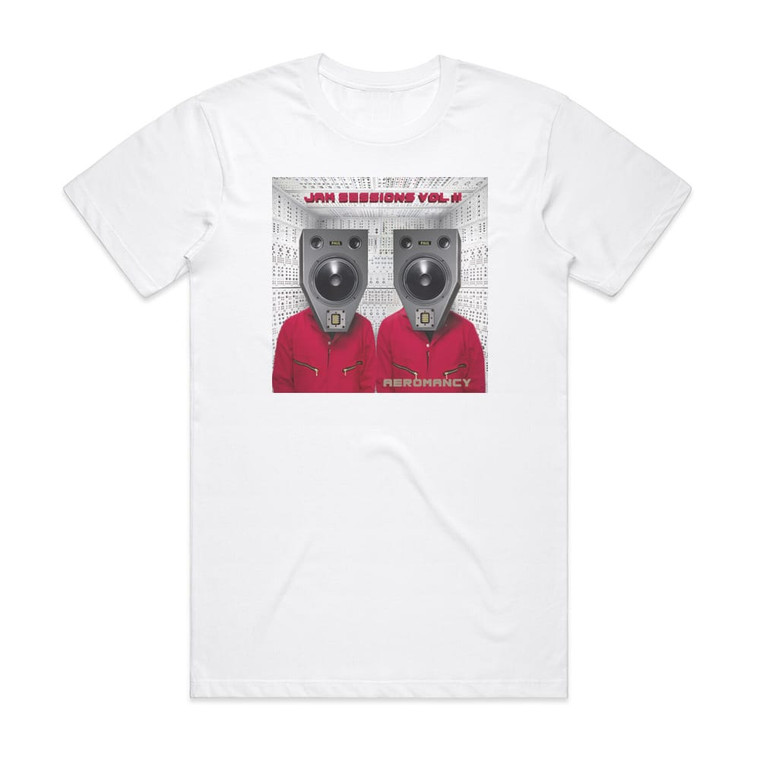 Paul Nagle Jam Sessions Vol2 Album Cover T-Shirt White