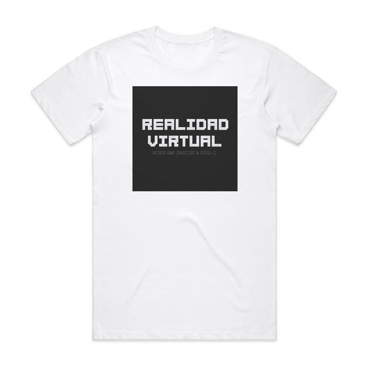 Porta Realidad Virtual Album Cover T-Shirt White