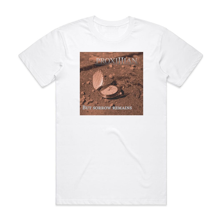 Proxillian But Sorrow Remains Album Cover T-Shirt White
