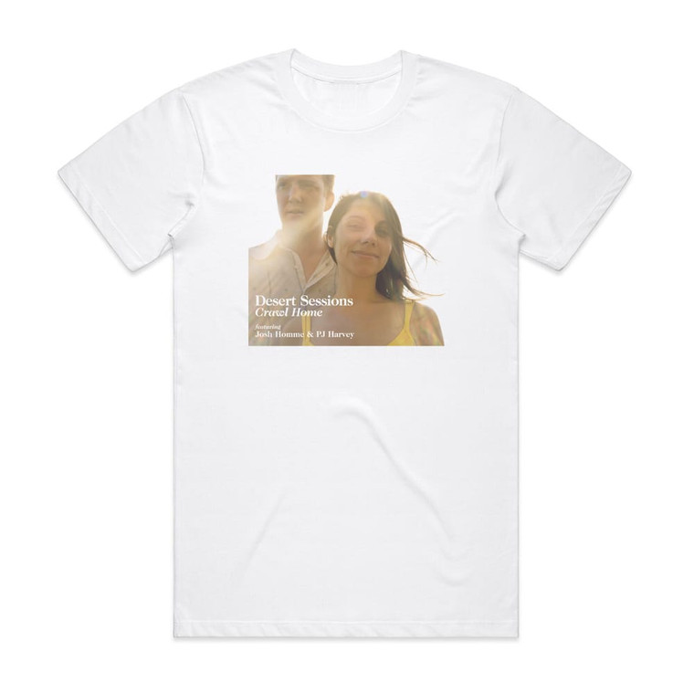 PJ Harvey Crawl Home Album Cover T-Shirt White