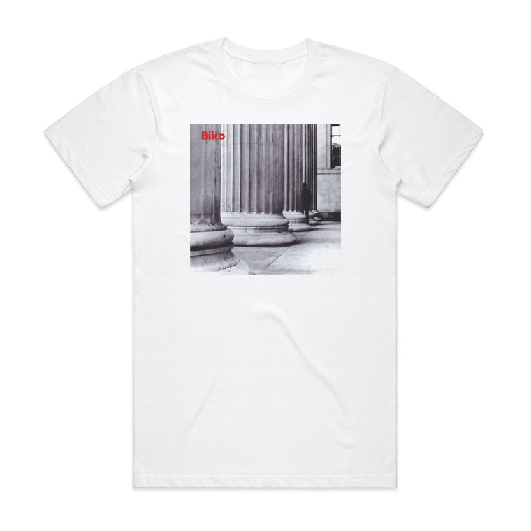 Peter Gabriel Biko 1 Album Cover T-Shirt White