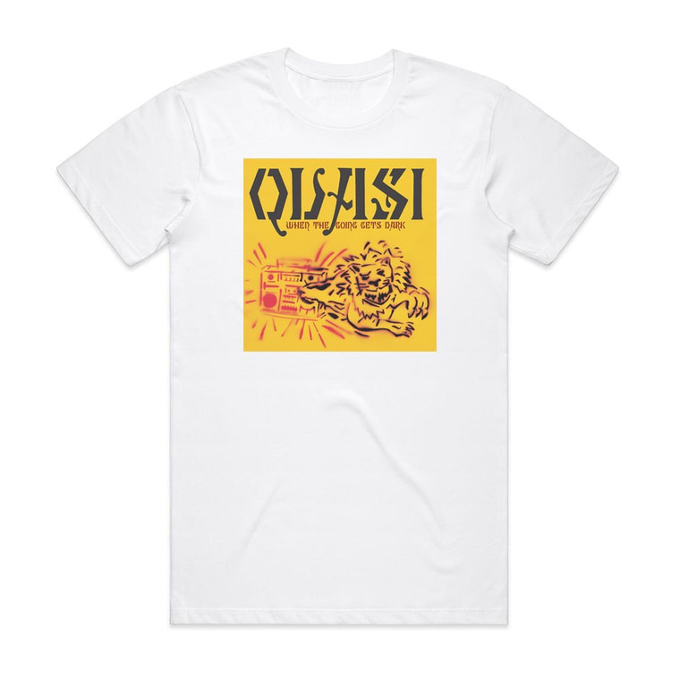 Quasi When The Going Gets Dark Album Cover T-Shirt White