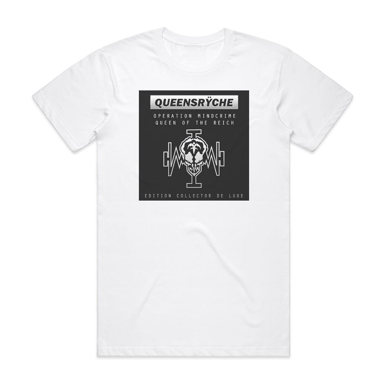 Queensryche Operation Mindcrime 2 Album Cover T-Shirt White