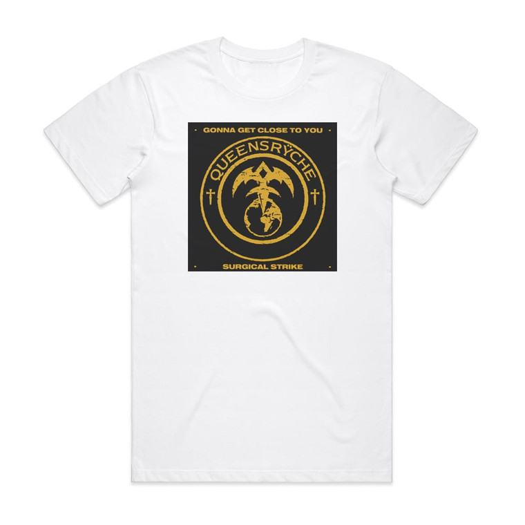 Queensryche Gonna Get Close To You 1 Album Cover T-Shirt White