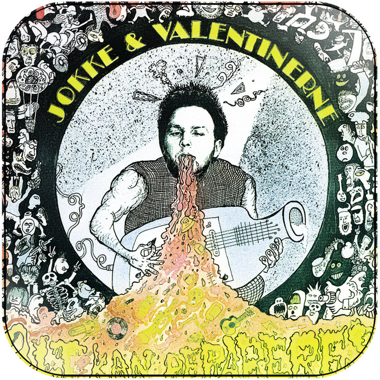 Jokke and Valentinerne Alt Kan Repareres Album Cover Sticker