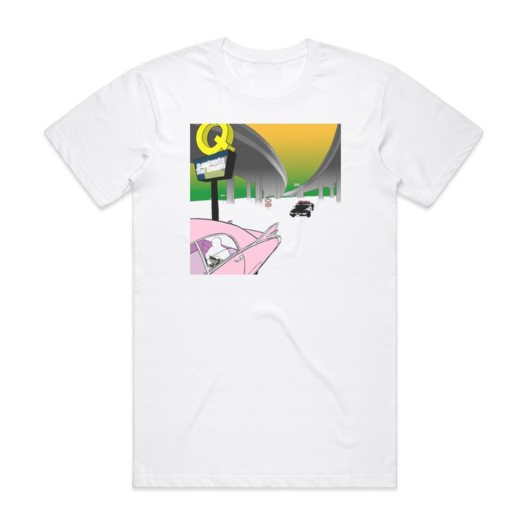 Quasimoto The Unseen Album Cover T-Shirt White