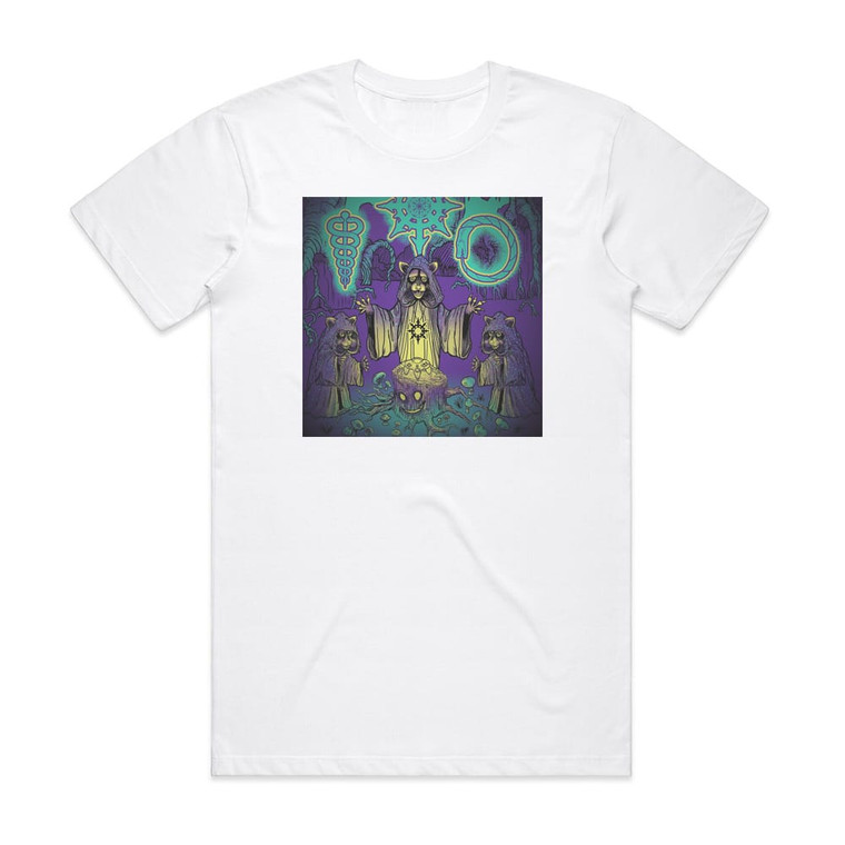 Raccoon City Massacre Lappel Du Vide Album Cover T-Shirt White