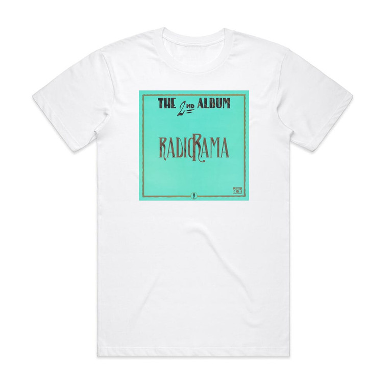 Radiorama The Second Album Cover T-Shirt White