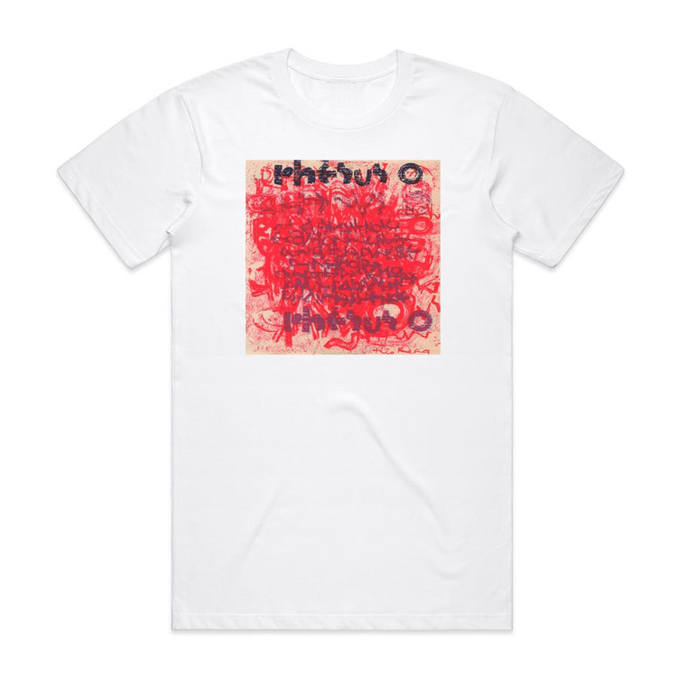 Rhesus O Rhesus O Album Cover T-Shirt White